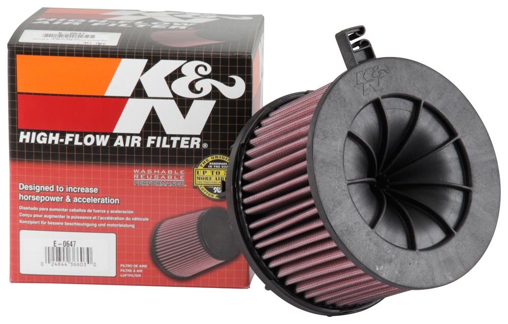 K&N Engineering K&N 15-18 Audi A4 L4-2.0 F/I Replacement Drop In Air Filter E-0647