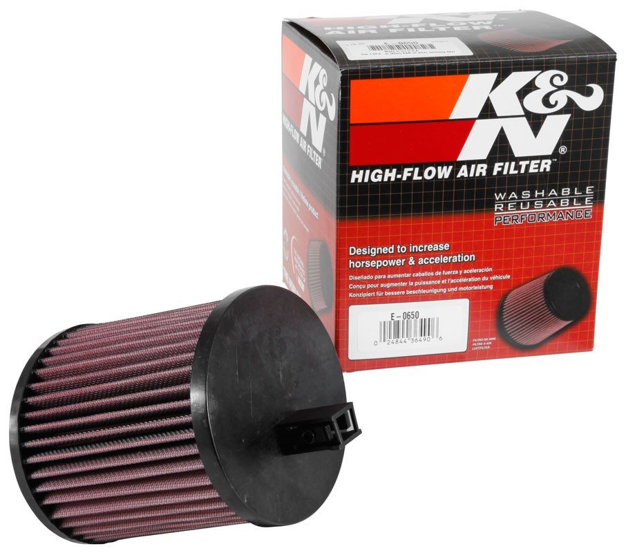 K&N Engineering K&N 2016 Cadillac ATS-V V6-3.6L F/l Drop In Air Filter - Replacement Air Filter E-0650
