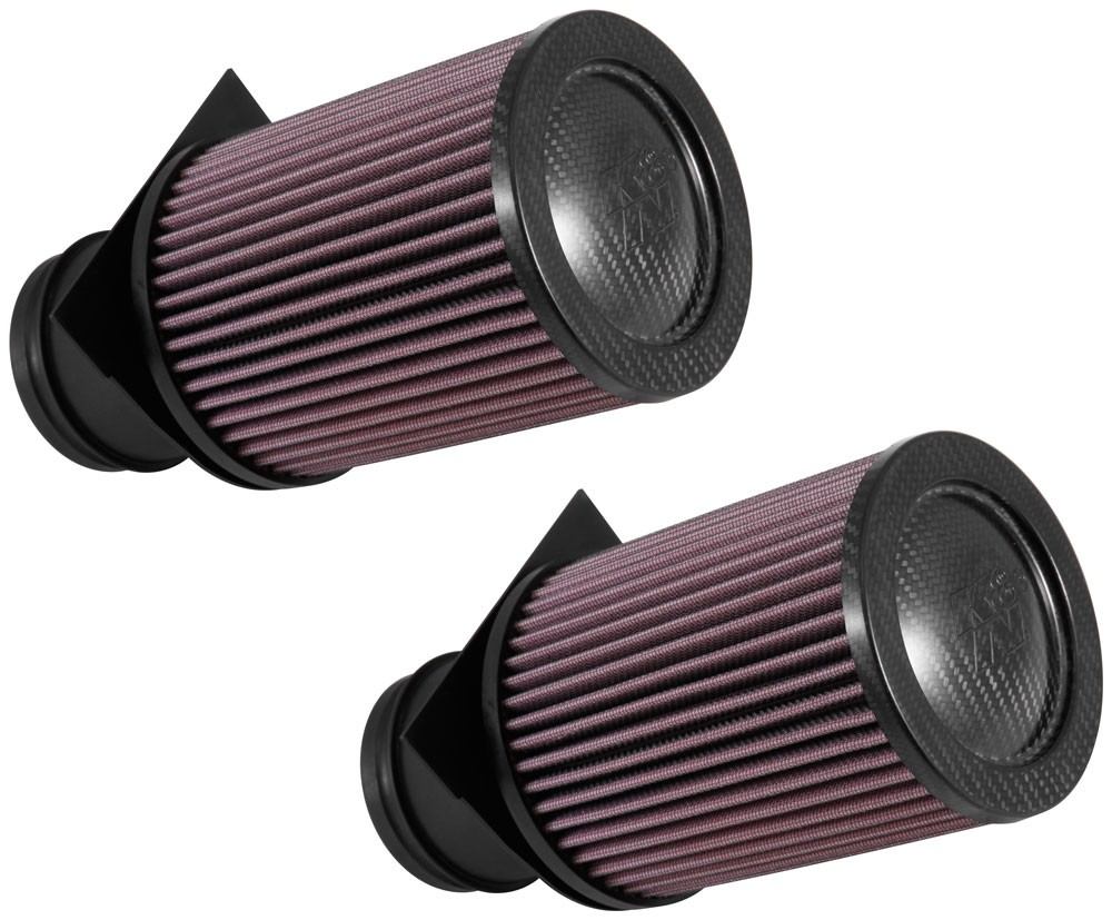 K&N Engineering K&N 2014-2015 Audi R8 V10-5.2L F/I Drop In Air Filter (2 Per Box) E-0658