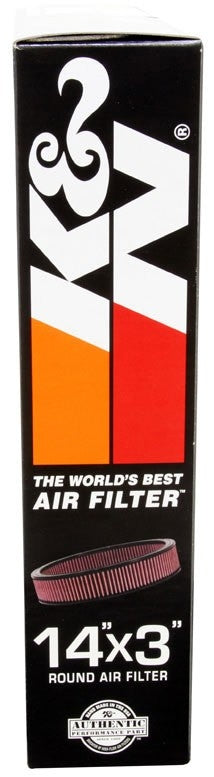 K&N Engineering K&N Replacement Air Filter GM CARS & TRUCKS, V8, 1966-84 E-1650