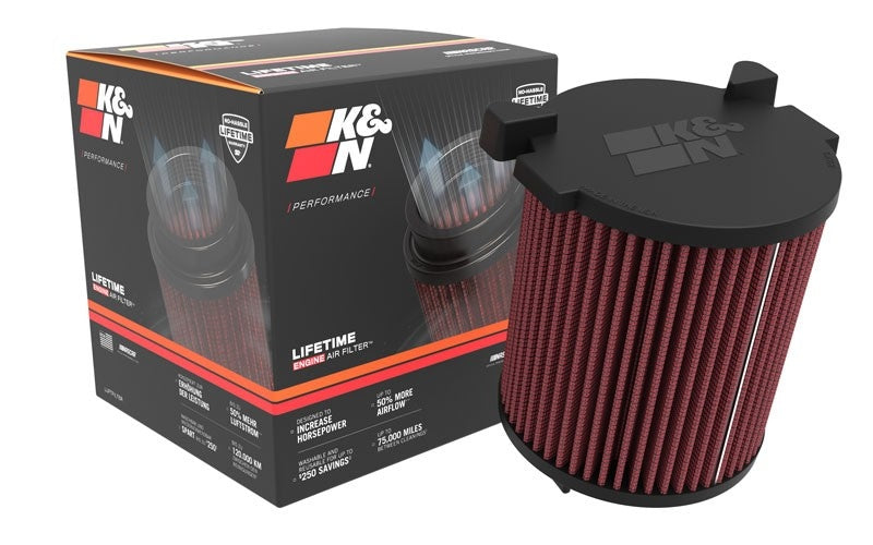 K&N Engineering K&N 03 Audi A3 L4-1.6L Drop In Air Filter E-2014