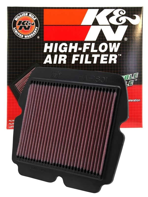 K&N Engineering K&N 01-08 Honda GL1800 Gold Wing Replacement Air Filter HA-1801