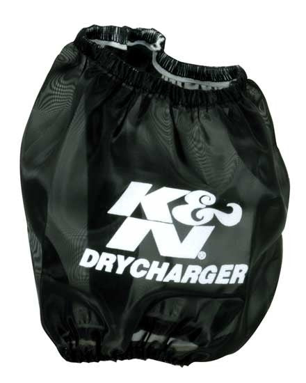 K&N Engineering K&N Drycharger Air Filter Wrap-Round Tapered Black 4.75in Base ID x 4.5in Top ID x 4.75in H HA-6806DK
