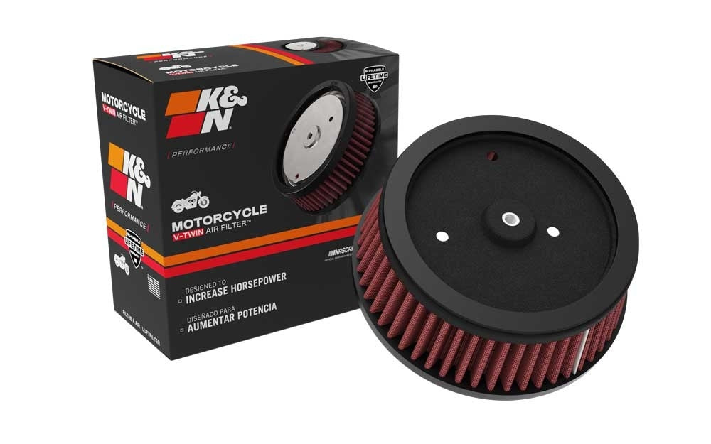 K&N Engineering K&N Round Tapered 6.25in Base OD x 5.5in Top OD x 2.125in H Replacement Filter for Harley Davidson HD-0800