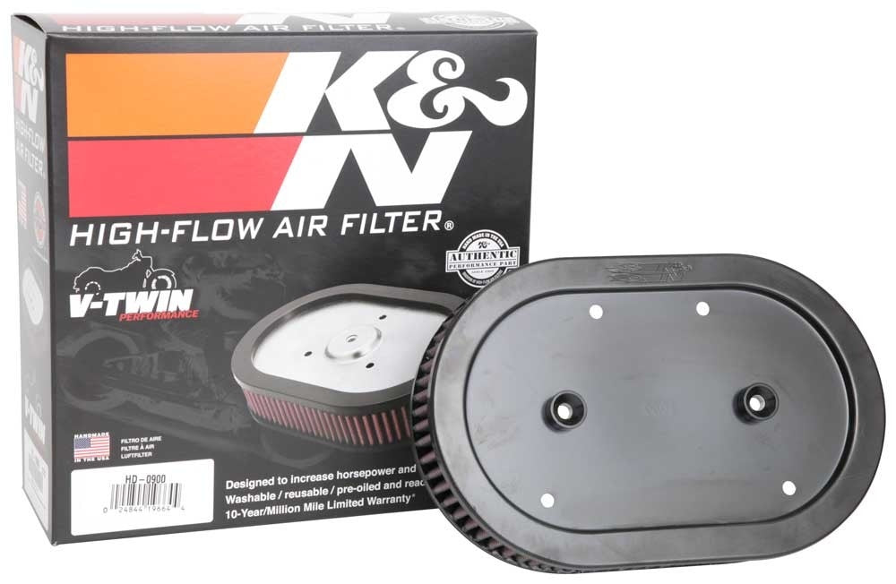 K&N Engineering K&N 88-12 Harley Davidson Sportster Screamin Eagle Element Replacement Air Filter HD-0900