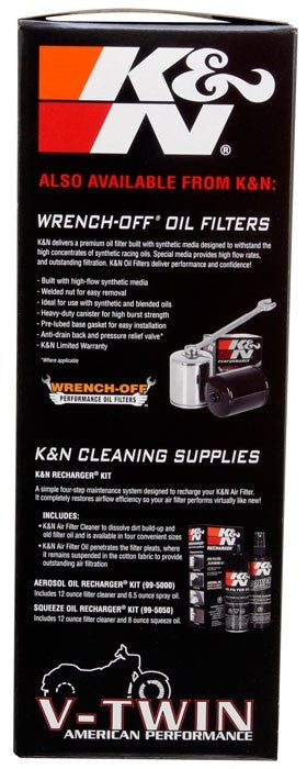 K&N Engineering K&N 88-12 Harley Davidson Sportster Screamin Eagle Element Replacement Air Filter HD-0900