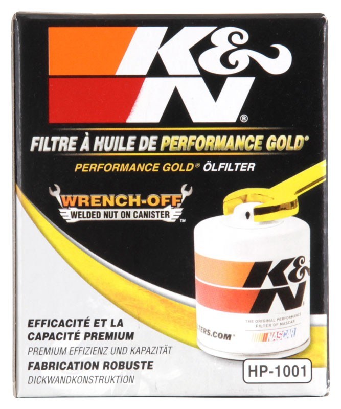 K&N Engineering K&N Chevy / Pontiac / GMC / Buick Performance Gold Oil Filter HP-1001