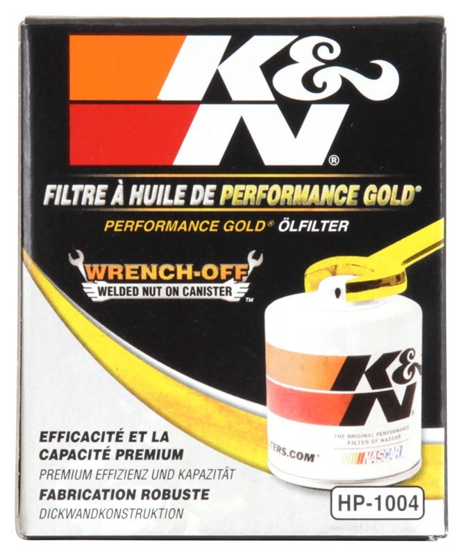 K&N Engineering K&N Universal Performance Gold Oil Filter HP-1004
