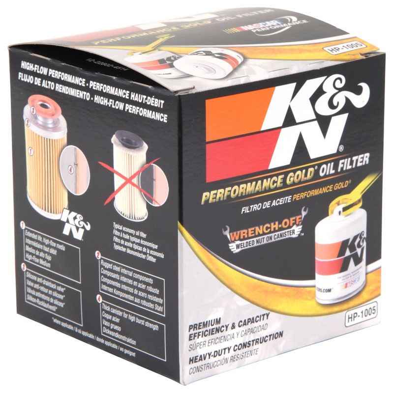 K&N Engineering K&N Oil Filter OIL FILTER; AUTOMOTIVE HP-1005