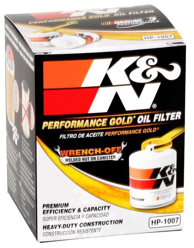K&N Engineering K&N Buick / Chevrolet / Oldsmobile Performance Gold Oil Filter HP-1007