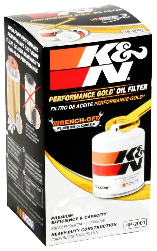 K&N Engineering K&N Oil Filter OIL FILTER; AUTOMOTIVE HP-2001