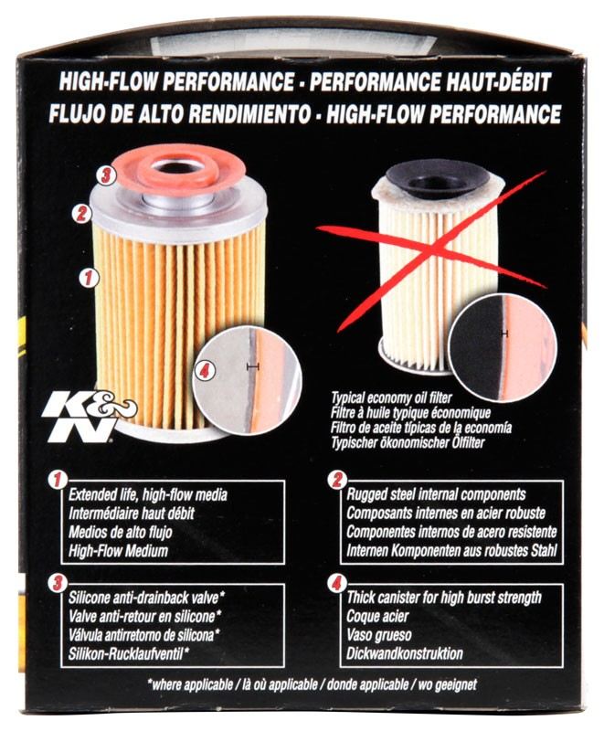 K&N Engineering K&N Oil Filter OIL FILTER; AUTOMOTIVE HP-2007