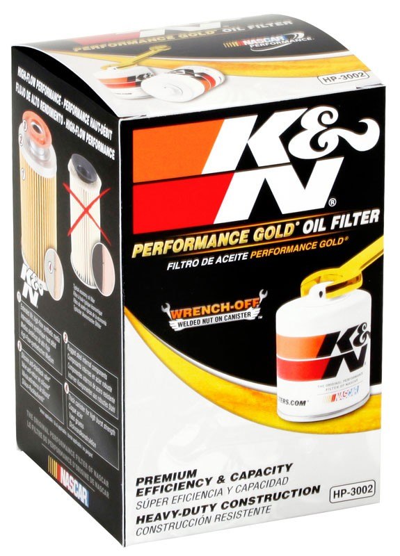 K&N Engineering K&N Oil Filter OIL FILTER; AUTOMOTIVE HP-3002