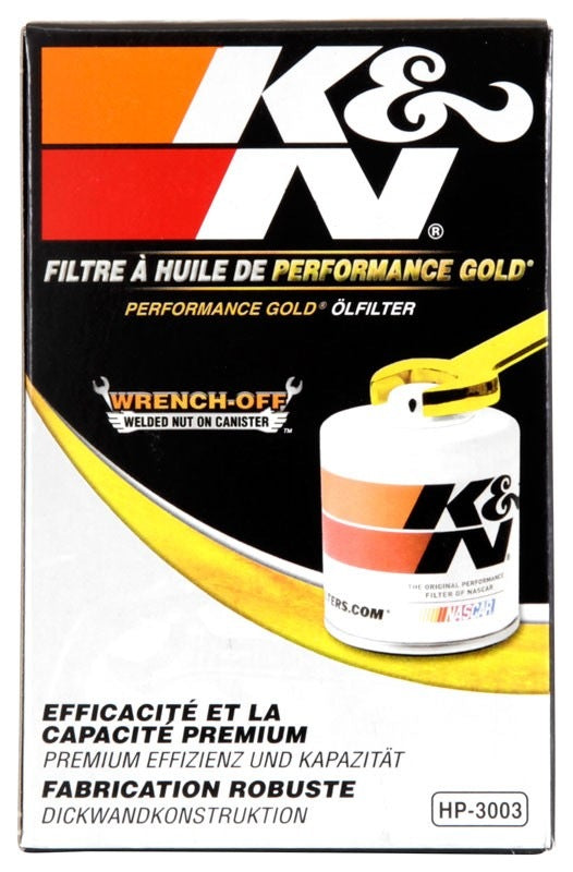 K&N Engineering K&N Oil Filter OIL FILTER; AUTOMOTIVE HP-3003