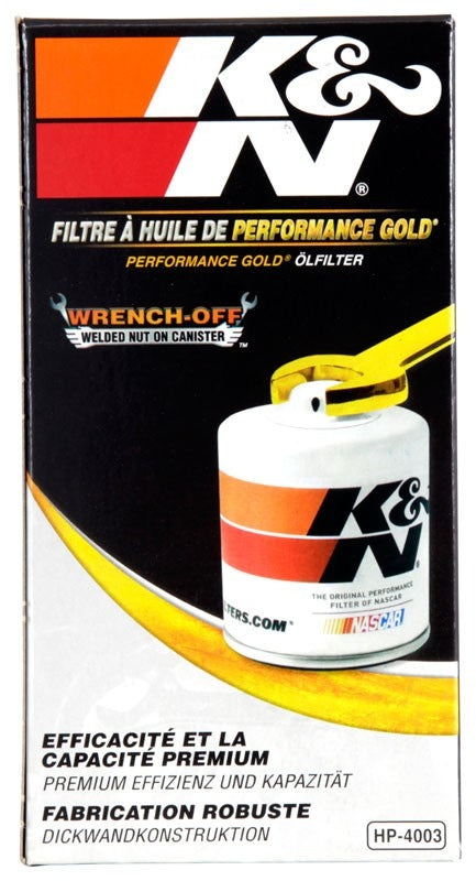 K&N Engineering K&N Dodge Performance Gold Oil Filter HP-4003