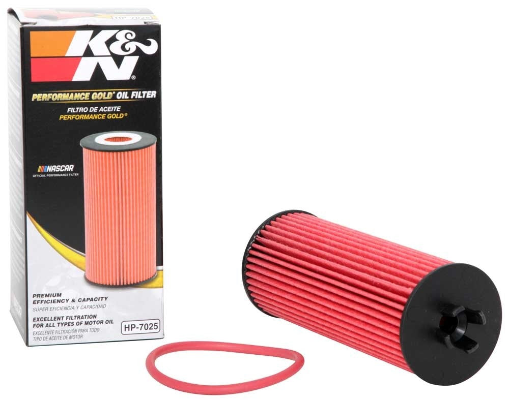 K&N Engineering K&N Performance Oil Filter for 11-13 Chrysler 200/300 3.6L / 11-13 Dodge Durango 3.6L HP-7025