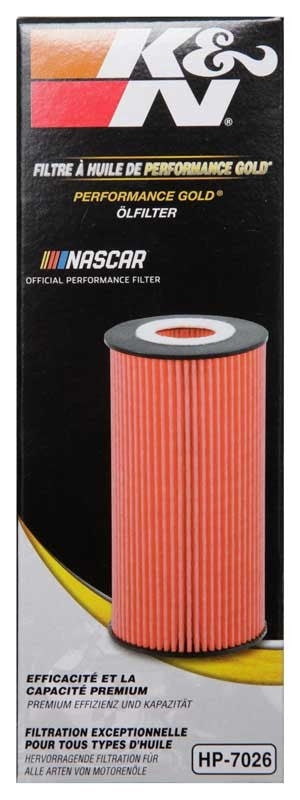 K&N Engineering K&N Performance Oil Filter for 14-17 Dodge Durango 3.6L / 14-17 Jeep Grand Cherokee 3.6L HP-7026