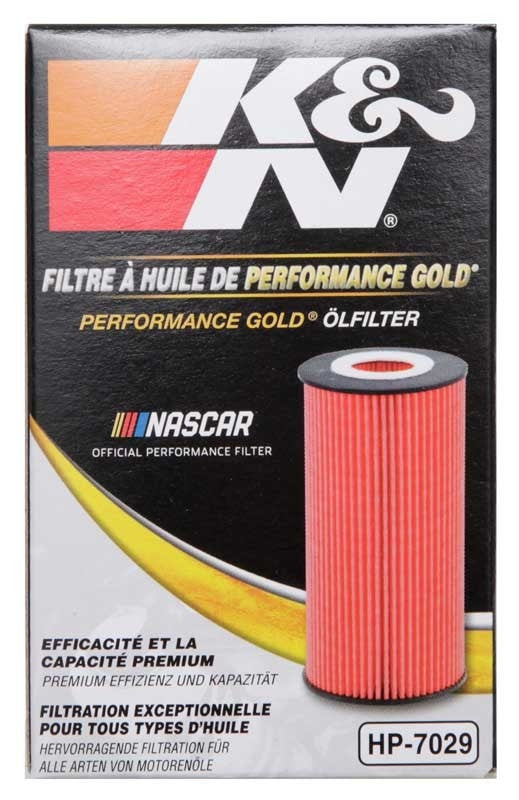 K&N Engineering K&N Performance Oil Filter for Hyundai/Kia 3.8L V6, 4.6L/5.0L V8 HP-7029