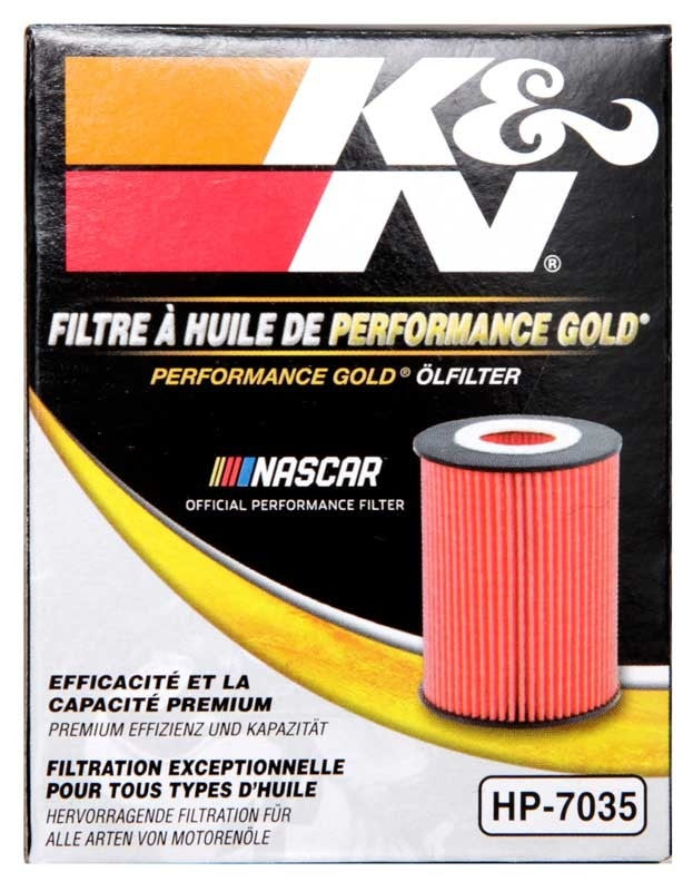 K&N Engineering K&N Performance Oil Filter for 15-16 Hyundai Genesis Sedan 3.8L V6 HP-7035