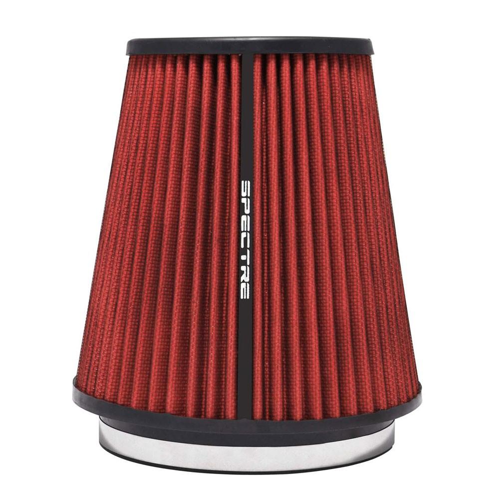 Spectre HPR Conical Air Filter (Diesel) 6in. Flange ID / 7.719in. Base OD / 8.5in. Tall - Red HPR0891