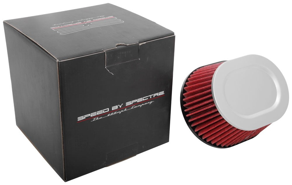 Spectre Conical Air Filter Oval 4in. - Red HPR9616