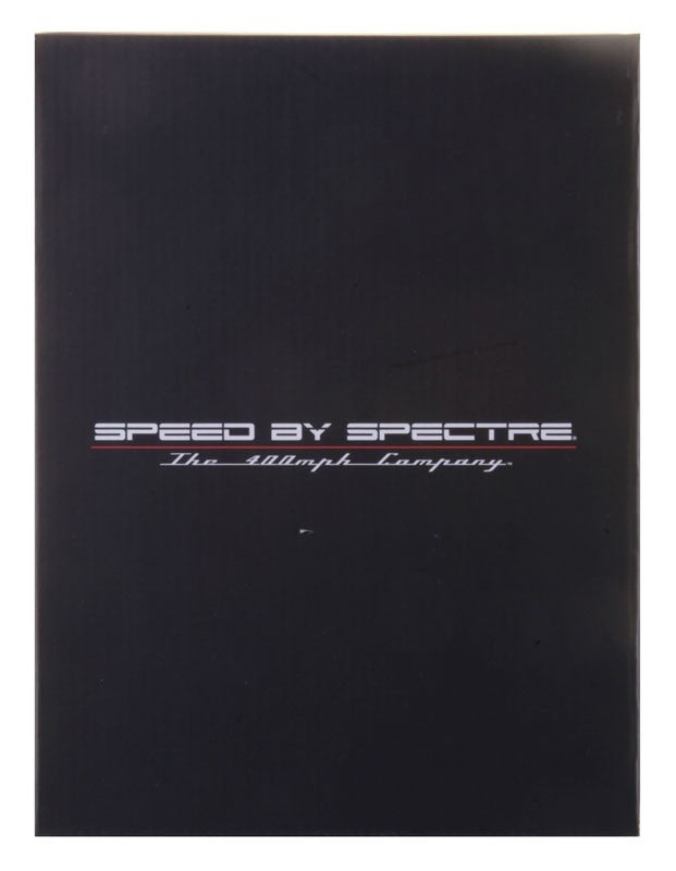 Spectre Conical Air Filter 3-1/2in. x 9in. Tall - Red HPR9885