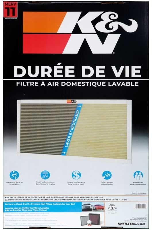 K&N Engineering K&N HVAC Filter - 16 x 25 x 1 HVC-11625