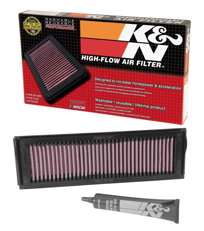 K&N Engineering K&N 04-07 Kawasaki ZX10R Ninja Replacement Air Filter KA-1004