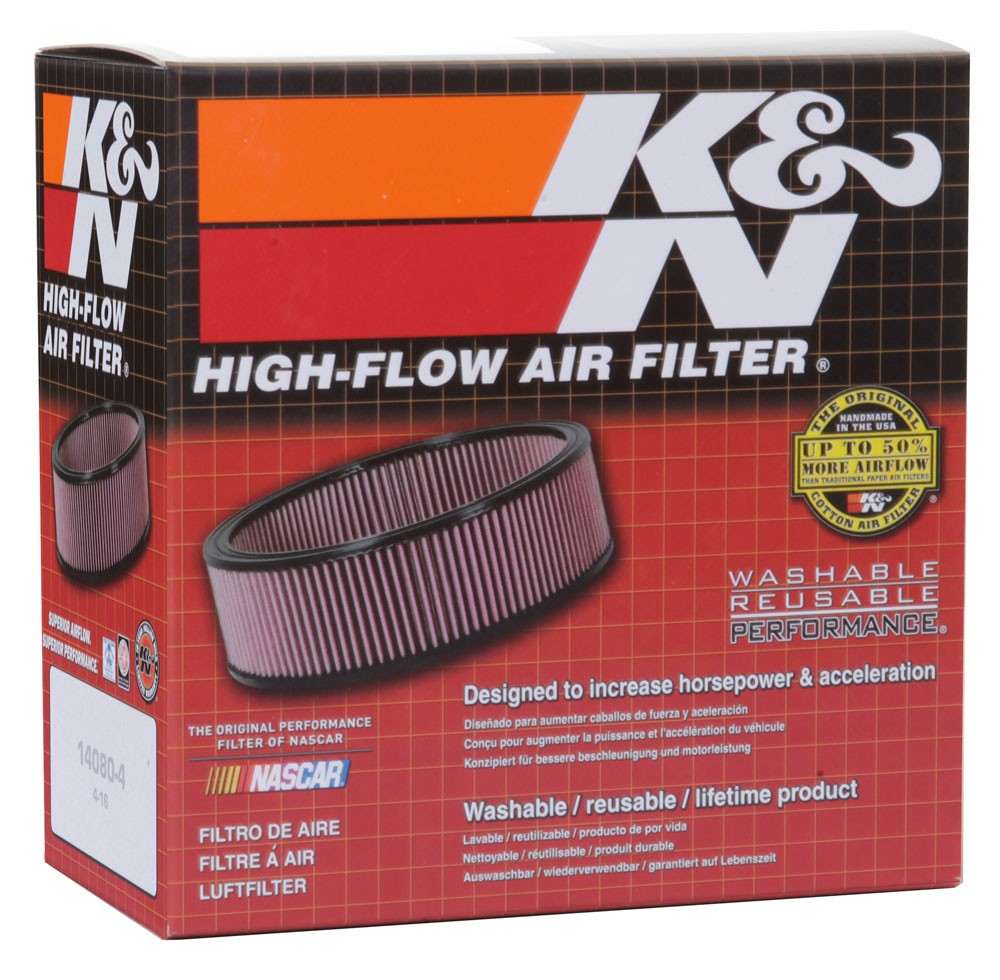 K&N Engineering K&N Kawasaki VN1500 Vulcan 4.5in ID x 5.625in OD x 2in H Replacement Air Filter KA-1596
