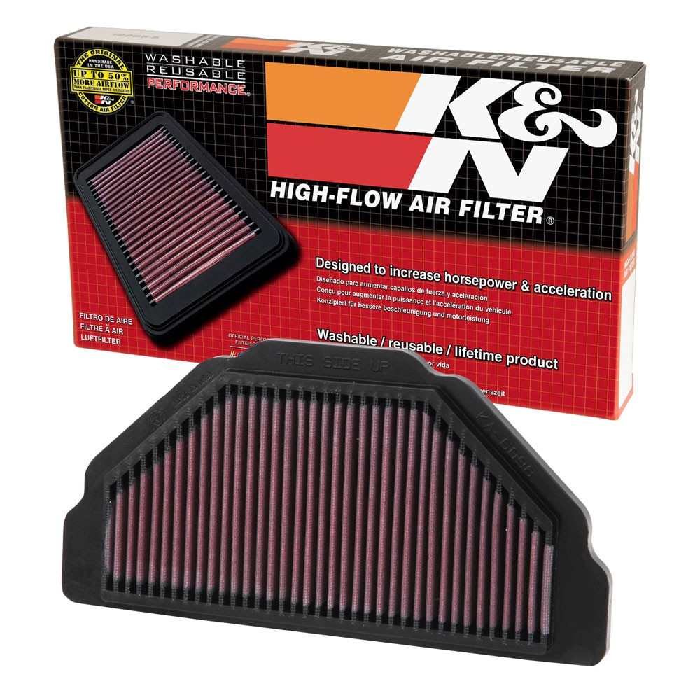 K&N Engineering K&N 98-02 Kawasaki ZX6R Ninja/05-08 ZZR600 Air Filter KA-6098