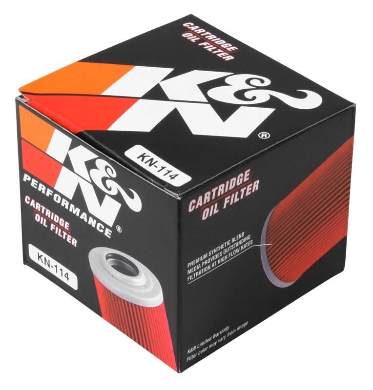K&N Engineering K&N Oil Filter Powersports Cartridge Oil Filter KN-114