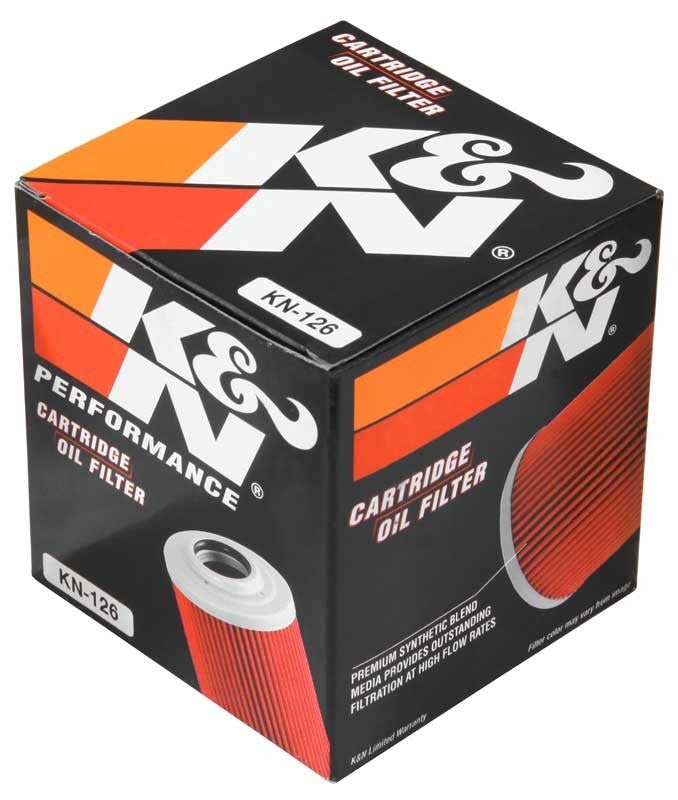 K&N Engineering K&N Kawasaki 3.156in OD x 3.25in H Oil Filter KN-126