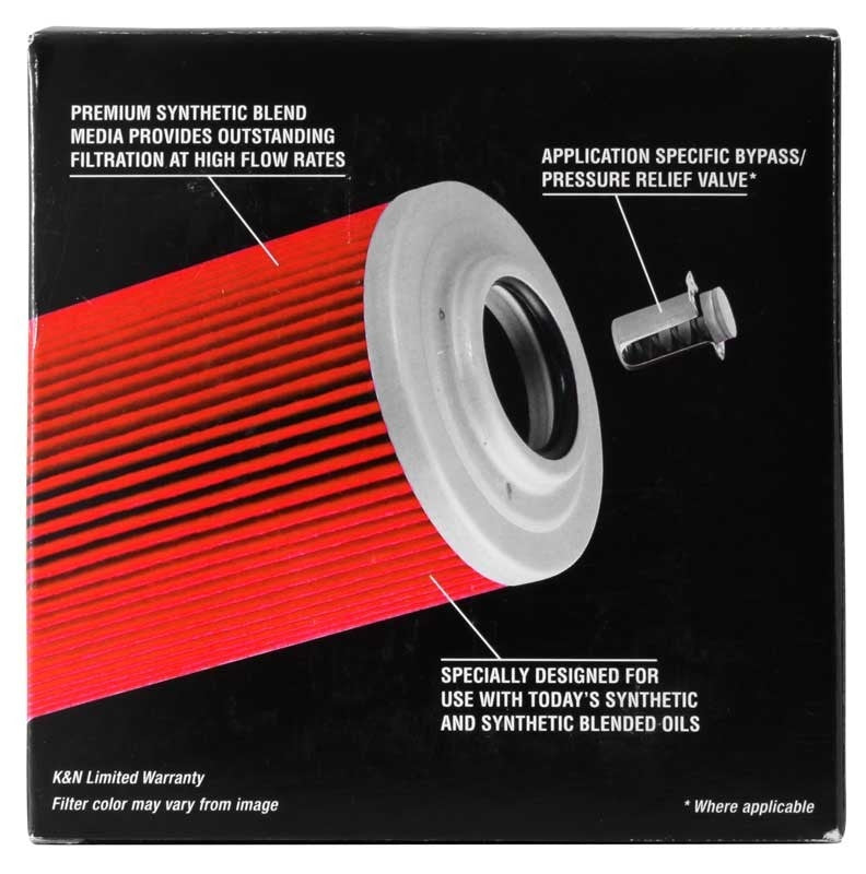K&N Engineering K&N Yamaha 3.969in OD x 1.531in H Oil Filter KN-146