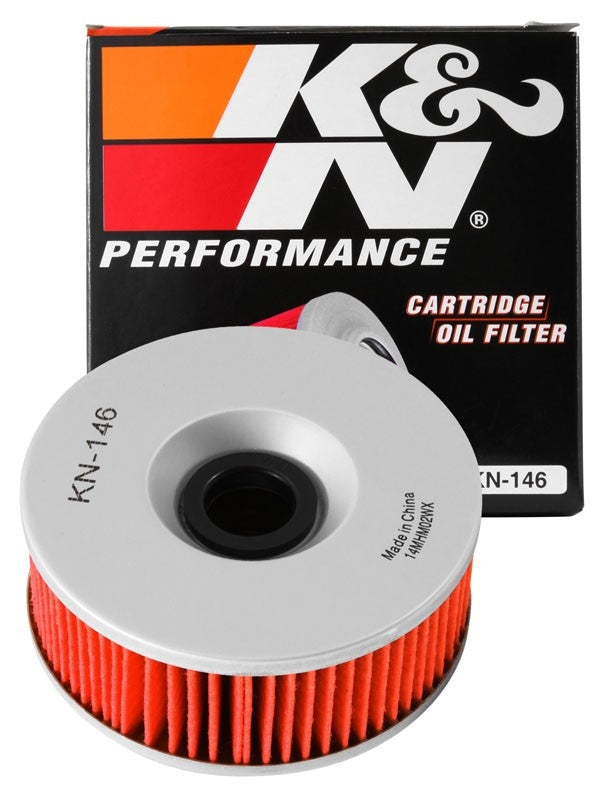 K&N Engineering K&N Yamaha 3.969in OD x 1.531in H Oil Filter KN-146