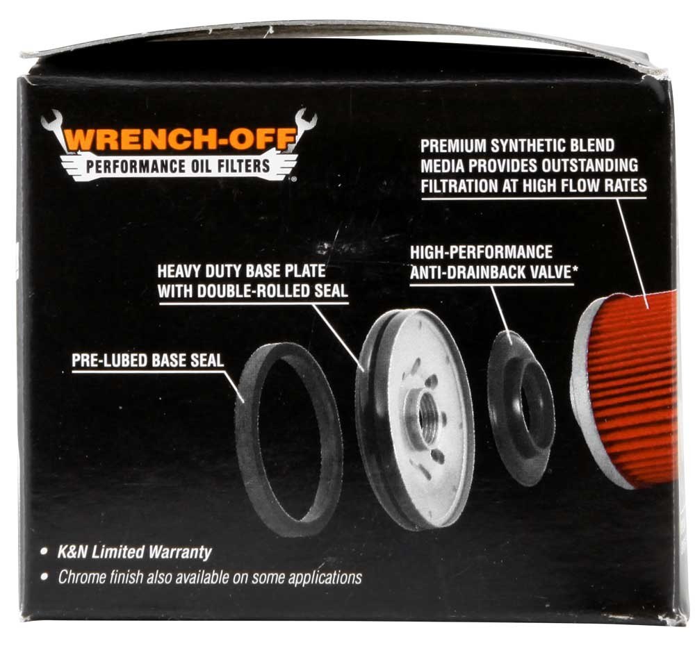 K&N Engineering K&N Yamaha / Kymco 2.813in OD x 2.469in H Oil Filter KN-147