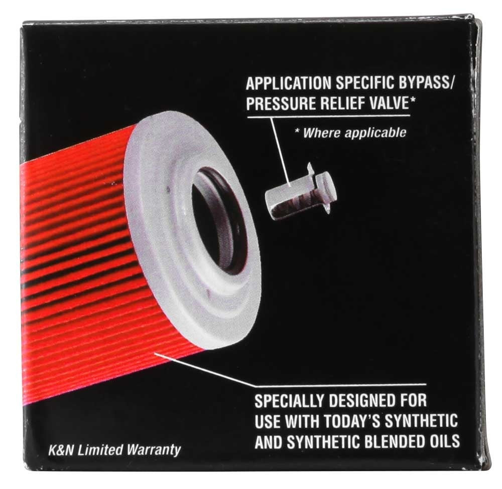 K&N Engineering K&N Aprilia / MZ / BMW / MUZ 2.219in OD x 2.063in H Oil Filter KN-151
