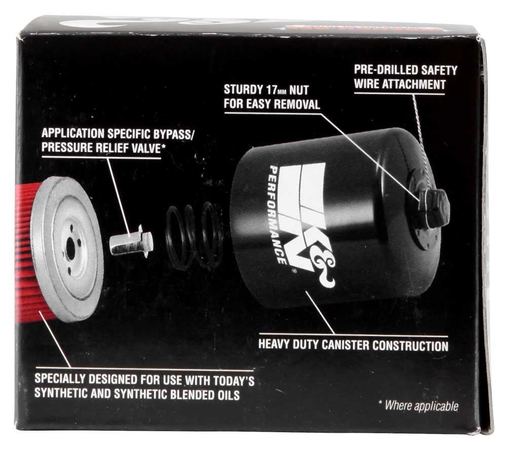 K&N Engineering Powersports Oil Filter 05-14 BMW KNEKN-160