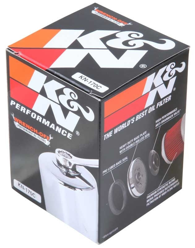 K&N Engineering 80-11 HARLEY OIL FILTER KNEKN-170C