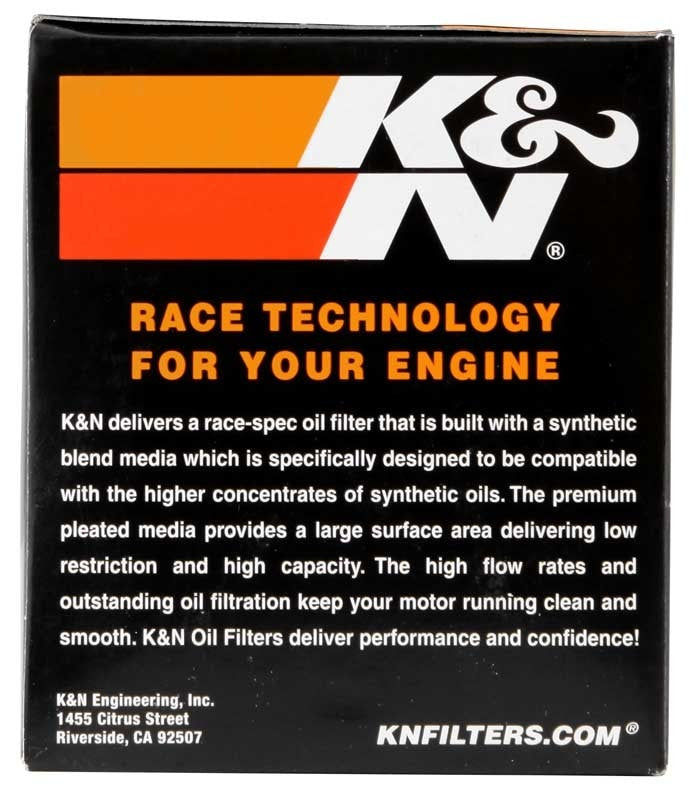 K&N Engineering K&N Oil Filter Powersports Canister Chrome KN-172C
