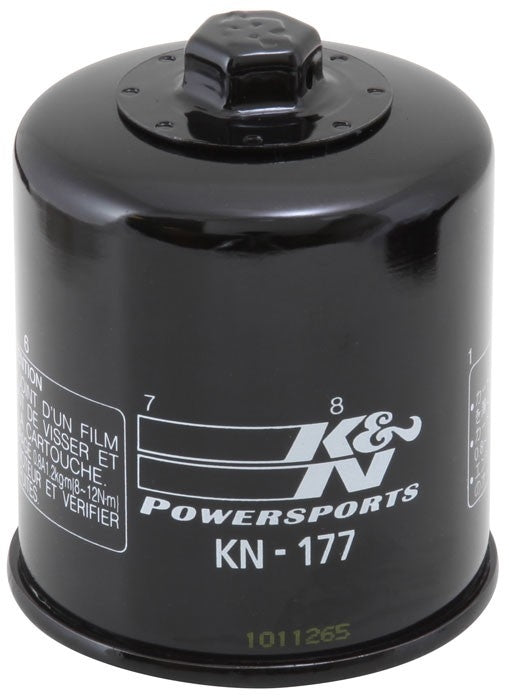 K&N Engineering K&N Buell 2.563in OD x 2.969in H Oil Filter KN-177