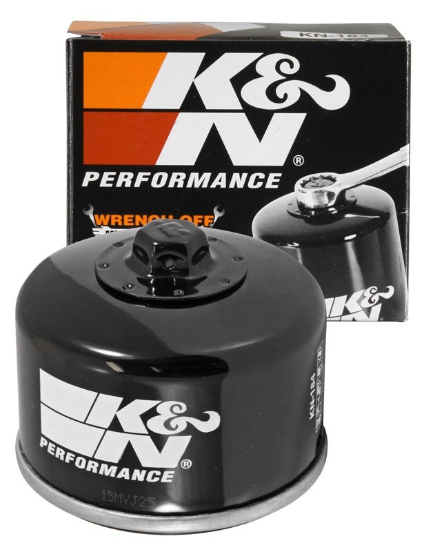 K&N Engineering K&N Oil Filter 2.688in Height x 3.031in OD Powersports - Canister KN-184