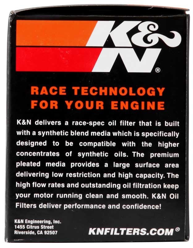 K&N Engineering K&N Honda / Kawasaki / Yamaha / Polaris / Victory 2.688in OD x 3.344in H Oil Filter KN-303