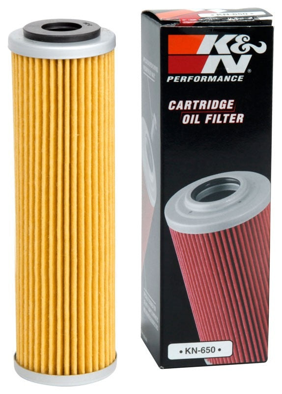 K&N Engineering K&N 1.625in OD x 5.05in H Oil Filter KN-650