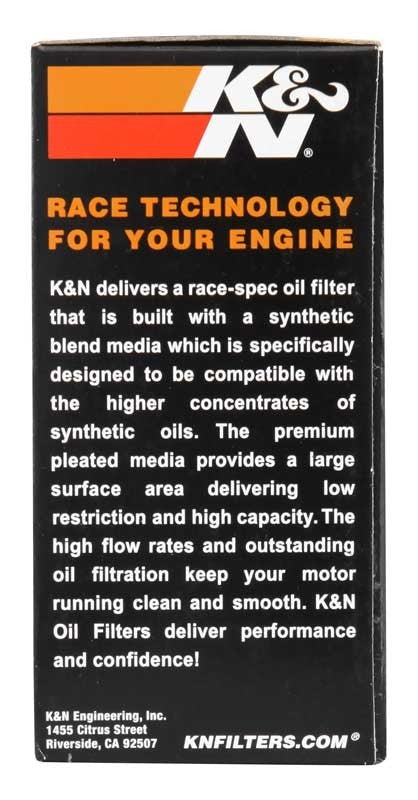 K&N Engineering K&N 1.625in OD x 2.719in H Oil Filter KN-655