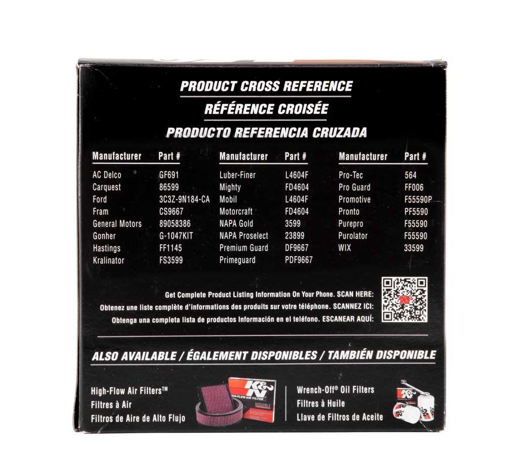 K&N Engineering K&N 03-07 Ford 6.0L (td) Fuel Filter PF-4100