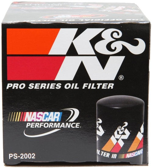 K&N Engineering K&N Oil Filter 3.688in OD x 4.688in H for Buick/Cadillac/Chevrolet/Dodge/GMC/Pontiac/Oldsmobile PS-2002