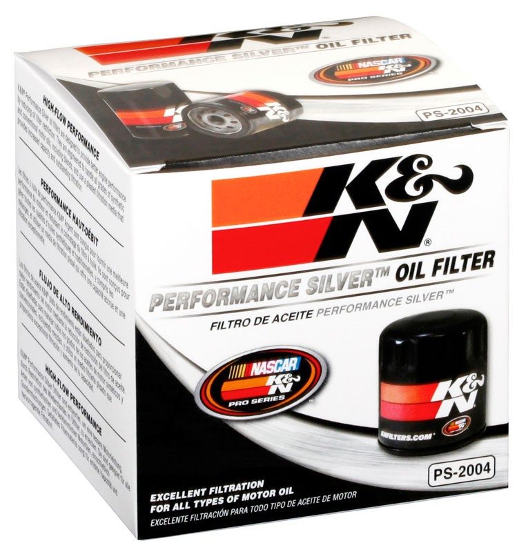 K&N Engineering K&N Oil Filter for Fiat/Porsche/Triump/Alfa Romeo/MG/Dodge/Mercury/Toyota 3.656in OD x 4in H PS-2004