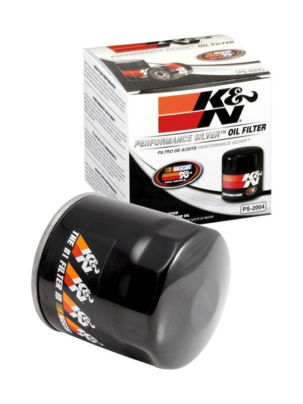 K&N Engineering K&N Oil Filter for Fiat/Porsche/Triump/Alfa Romeo/MG/Dodge/Mercury/Toyota 3.656in OD x 4in H PS-2004