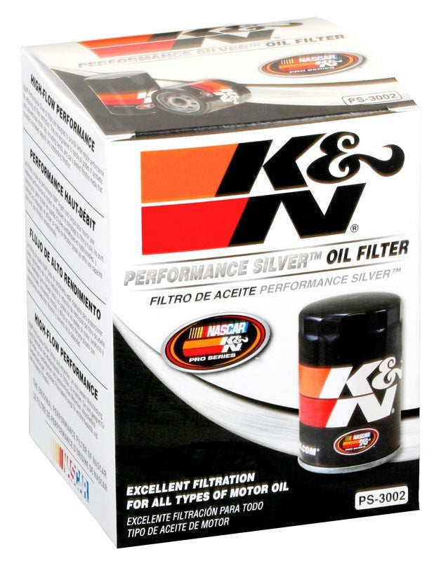K&N Engineering K&N Oil Filter for Chevy / GMC / Pontiac / Oldsmobile 3.606in OD x 5.719in H PS-3002