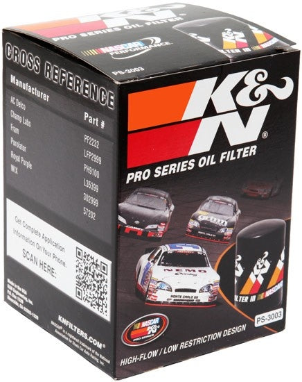 K&N Engineering K&N 01-16 GMC Sierra Pro Series Oil Filter PS-3003